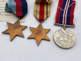 Original World War Two "Fall of Greece" Medal Grouping, Pte Rodgers, Killed in Action