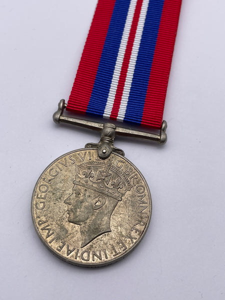Original World War Two 1939/45 War Medal, Named, Indian Army Ordnance Corps