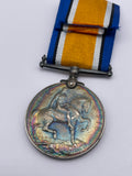 Original World War One British War Medal, Dvr. Burnett, Army Service Corps