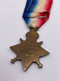 Original World War One 1914/15 Star, Dvr Webster, A.S.C.