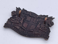 Original World War Two Cap Badge, City of London Volunteer Corps