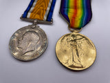 Original World War One Medal Pair, Dawson, Royal Navy