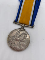 Original World War One Sole Entitlement British War Medal, Pte Dolan, Yorkshire Regiment