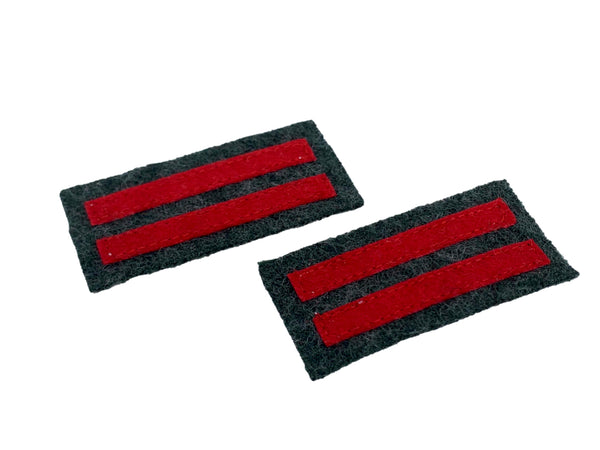 Two Bar Infantry Arm of Service Strips (Pair)