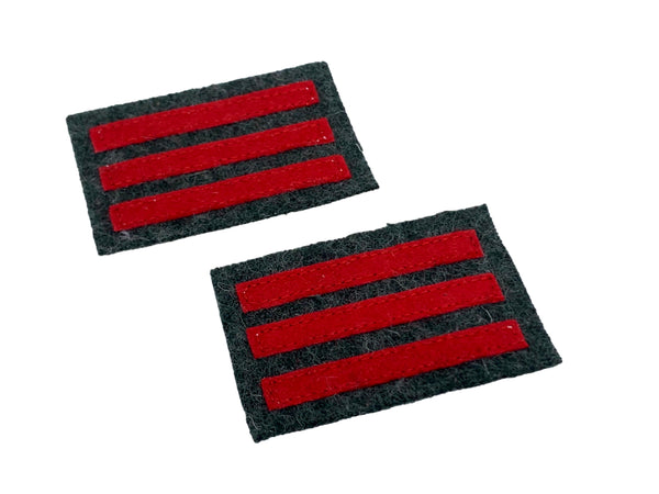 Three Bar Infantry Arm of Service Strips (Pair)