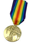 World War One Medal Pair, British War And Victory Medals