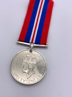 Premium Quality Replica 1939/45 War Medal British Made, Nickel Plate, Die Struck, WW2