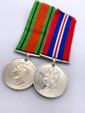 Premium Quality Replica 1939/45 War Medal and Defence Medal Pair, British Made, Die Struck