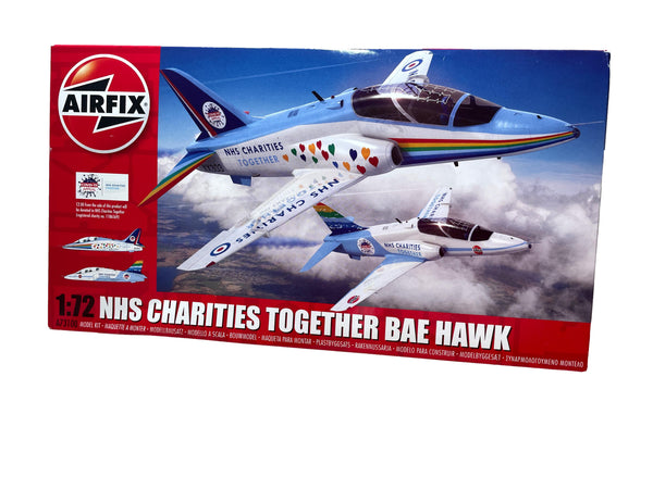 Airfix A73100 BAE Hawk NHS Livery - Competition Winning Design, 1/72 Scale