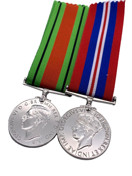 Defence Medal and 1939/45 War Medal