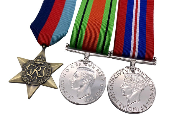 1939/45 Star, Defence Medal and 1939/45 War Medal