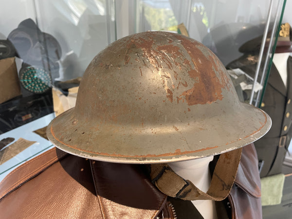 Original World War Two Brodie Helmet Type II Home Front