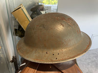 Original World War Two Brodie Helmet, Type II, Home Front