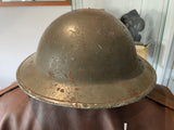 Original World War Two Brodie Helmet, Type II, Home Front