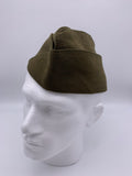 Reproduction American Army Enlisted Man's Garrison Cap, Un-Piped, World War Two Era