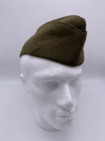 Reproduction American Army Enlisted Man's Garrison Cap, Un-Piped, World War Two Era