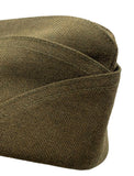 Reproduction American Army Enlisted Man's Garrison Cap, Un-Piped, World War Two Era