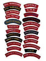 Infantry Regiment Shoulder Titles
