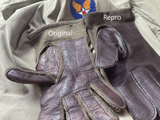 Reproduction M-1943 Gloves, OD, Leather Palm