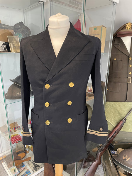 Original American Navy World War Two Era Dress Tunic, LST-517 (Normandy Landings)