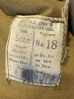 Original 1940 Pattern Battledress Tunic and Trousers, Size 18, South Wales Borderers