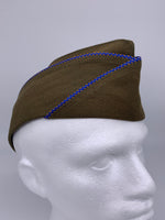 Reproduction American Army Enlisted Man's Garrison Cap, Army Air Corps Piped, World War Two Era