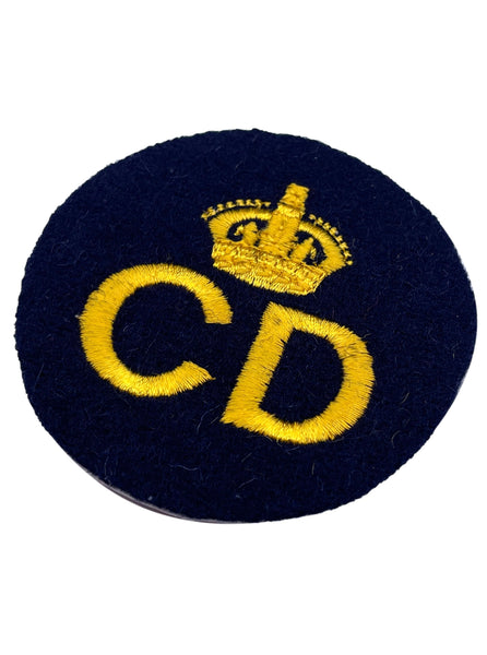 Civil Defence (C.D.) Breast Badge