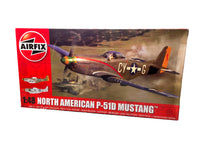 Airfix A05131A North American P-51D Mustang, 1/48 Scale