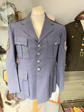 Original American Air Force Korean War Enlisted Man's Class A Dress Tunic, 44R Size