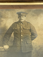World War One Era Portrait Photograph, Framed, Middlesex Regiment