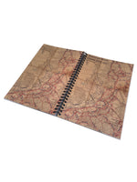Trench Map Notebook, Sanctuary Wood April 1917, A5, 80 Pages