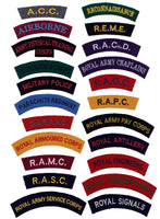 Army Corps Shoulder Titles