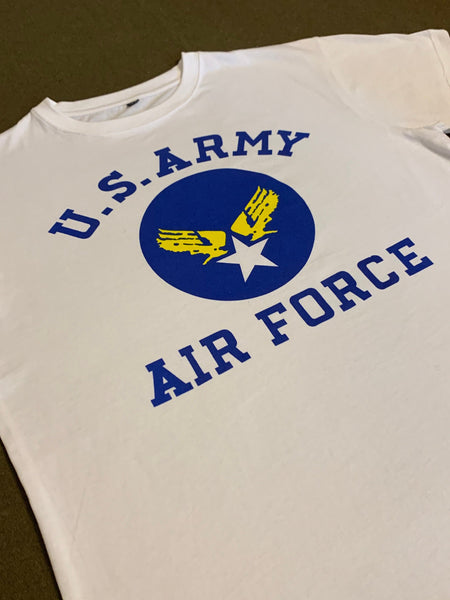 Reproduction WW2 United States Army Air Force White T-Shirt, Exclusive ...