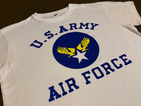 Reproduction WW2 United States Army Air Force White T-Shirt, Exclusive Design